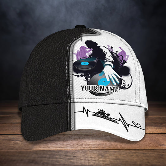 3D Classic Cap Dj Personalized Name Cap 180 Lasfour CA1112