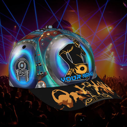 3D Classic Cap Dj Personalized Name Cap 190 Lasfour CA1136