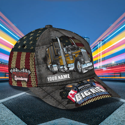 3D Classic Cap Truck Sp2 Personalized Name Cap Lasfour CA1768
