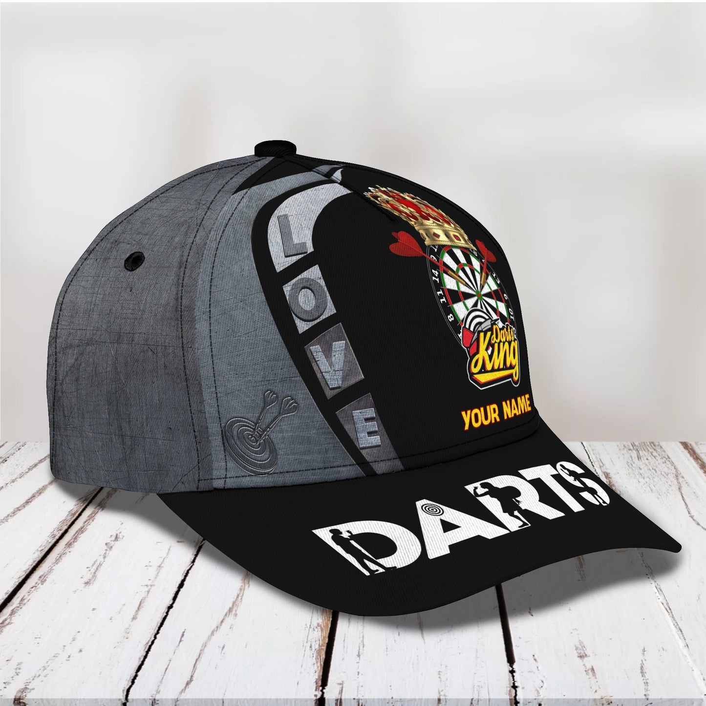 3D Classic Cap Personalized Name Cap Lasfour CA1304