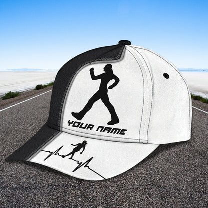 3D Classic Cap Race Walking Personalized Name Cap 01Lasfour CA1807