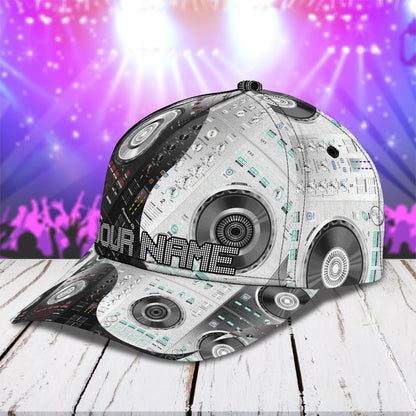 3D Classic Cap Dj 03 Personalized Name Cap Lasfour CA1114