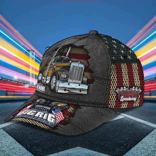 3D Classic Cap Truck Sp2 Personalized Name Cap Lasfour CA1768