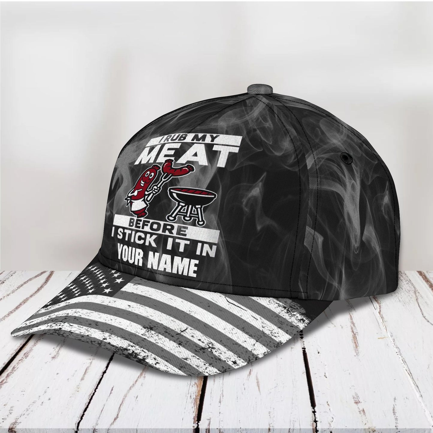 3D Classic Cap Grill Meat Classic Cap 1007 Lasfour CA1227