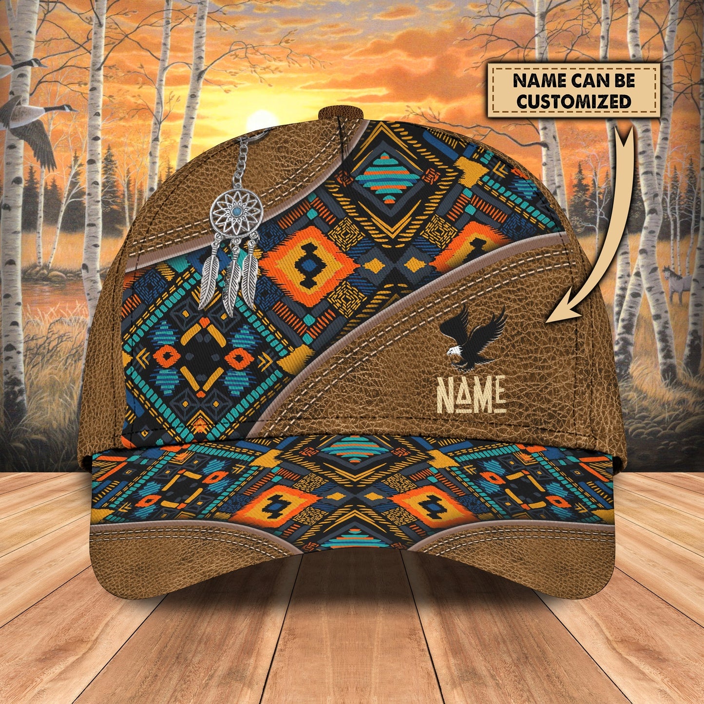 3D Classic Cap Personalized Name Cap Lasfour CA0742