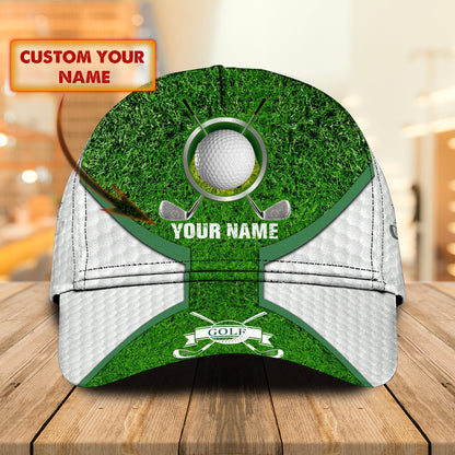 3D Classic Cap Golf Cap06 Personalized Name Cap Lasfour CA0768