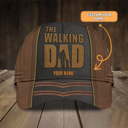 3D Classic Cap Best Dad Personalized Name Cap Lasfour CA0738