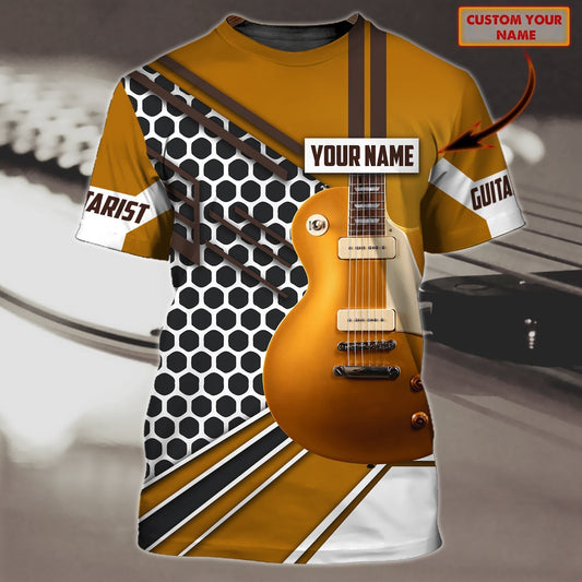 Personalized Name Grumpy Old Guitarist 3D All Over Printed Clothes TO0611