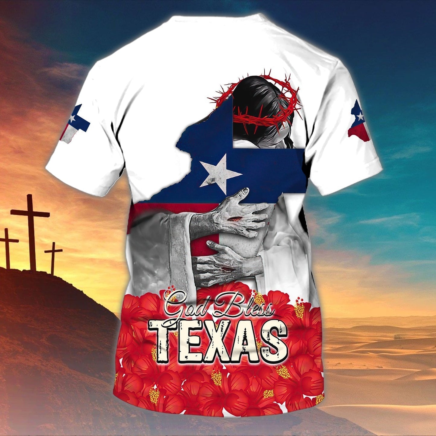Personalized God Bless Texas T Shirt Texas T Shirt Gift For Christian T Shirt TO1447