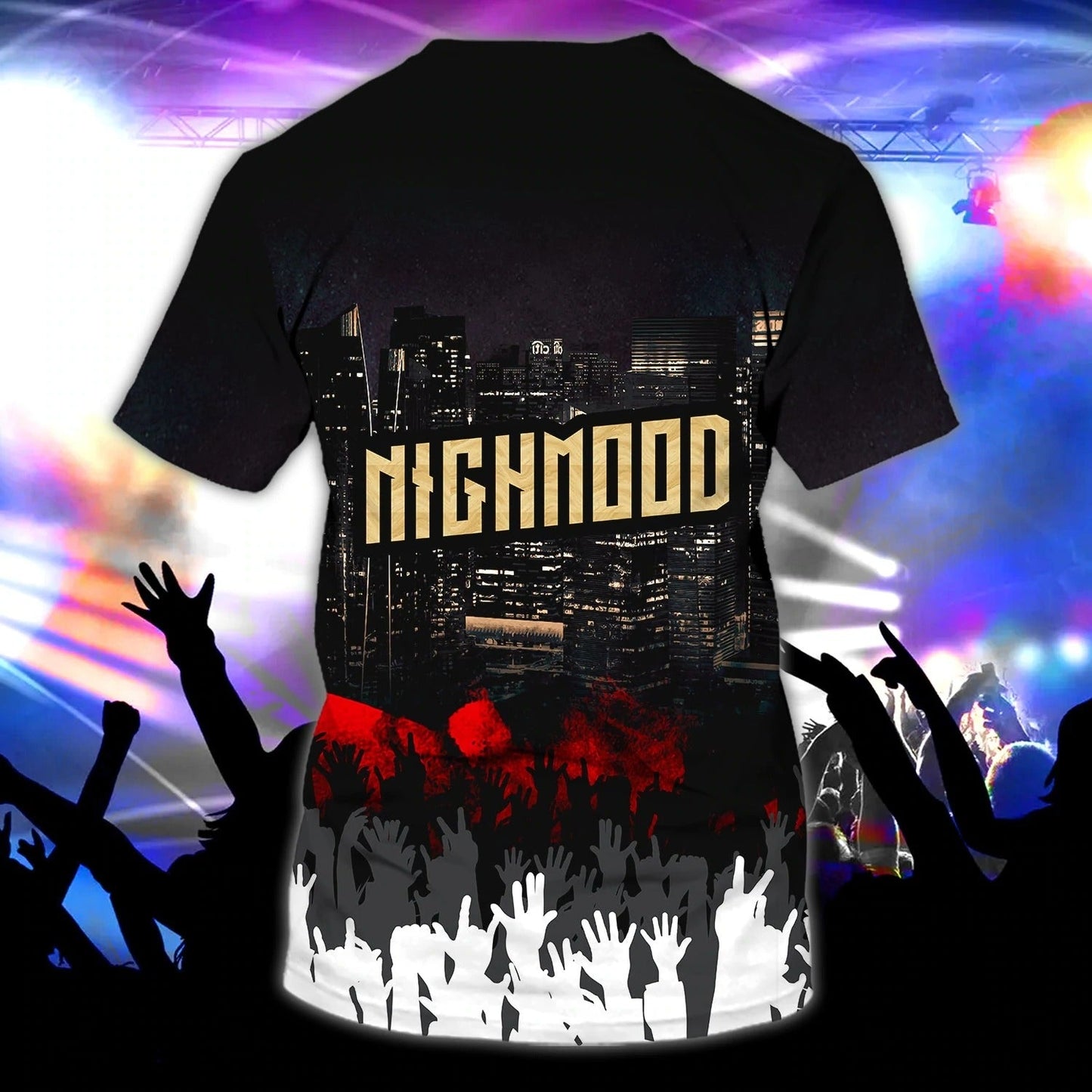 Black 3D Tshirt For Disc Jockey, Dj Man 3D All Over Print Shirts, Nonstop T Shirt, Gift To Dj Musican TO0047