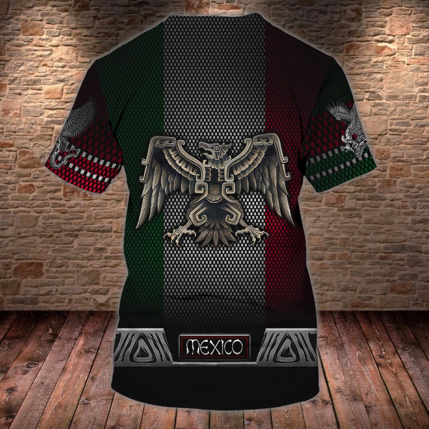 Custom Name 3D Mexico Shirt, Men's Mexican Shirts, Women Mexico Shirt TO0836