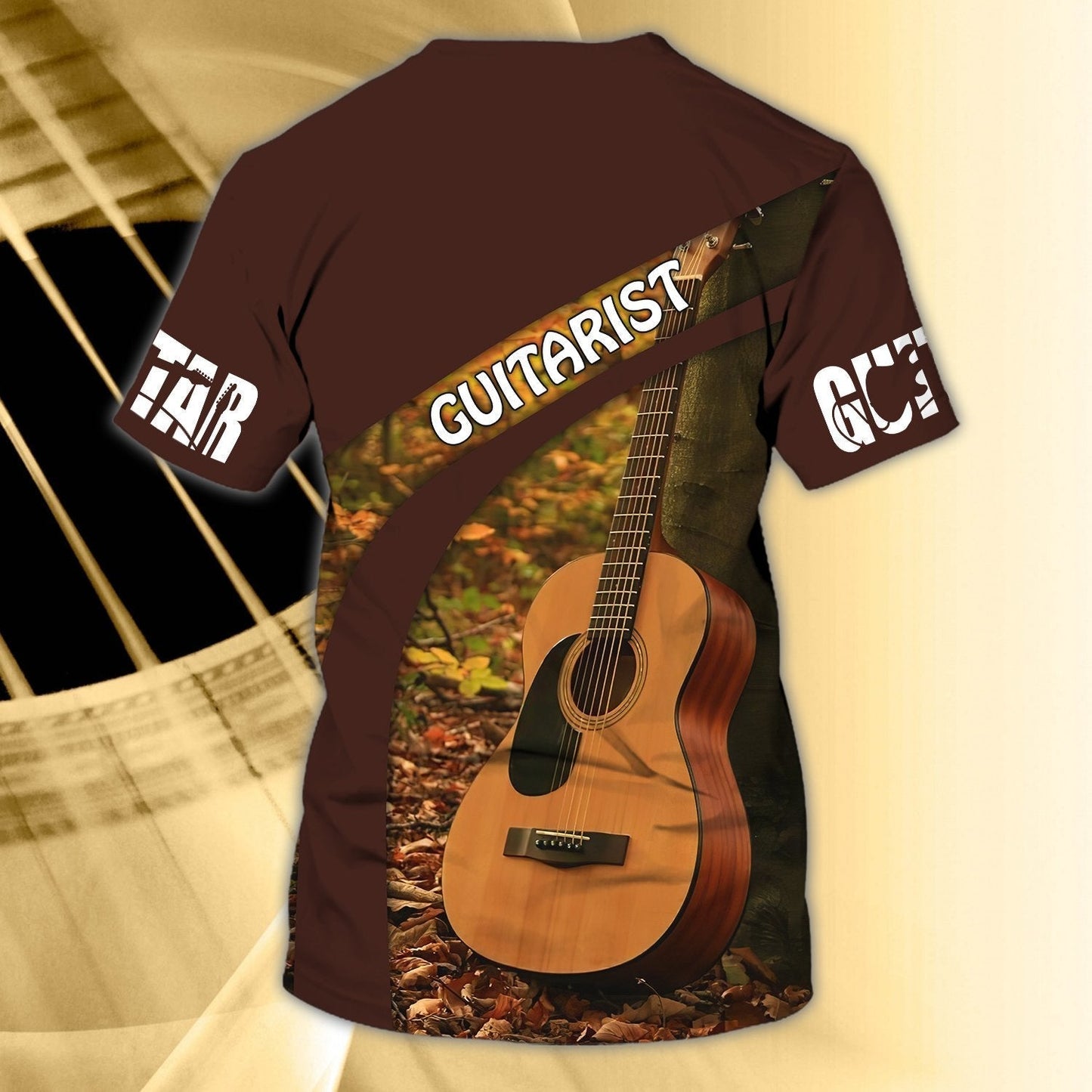 Personalized 3D Guitar Shirt For Men And Woman, Guitar Lover Shirt, Sublimation Guitar T Shirts TO0618