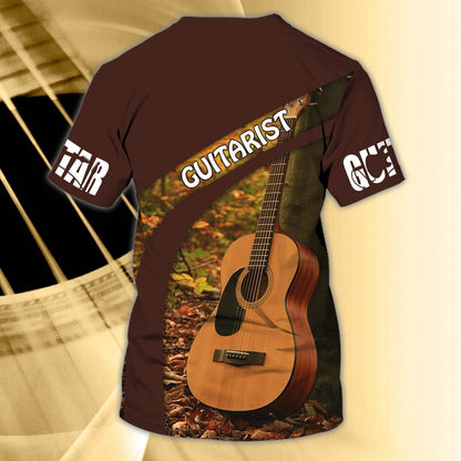 Personalized 3D Guitar Shirt For Men And Woman, Guitar Lover Shirt, Sublimation Guitar T Shirts TO0618
