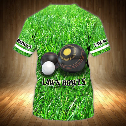 Custom With Name Lawn Bowls 3D Shirt Men Women TO1254