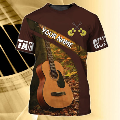 Personalized 3D Guitar Shirt For Men And Woman, Guitar Lover Shirt, Sublimation Guitar T Shirts TO0618