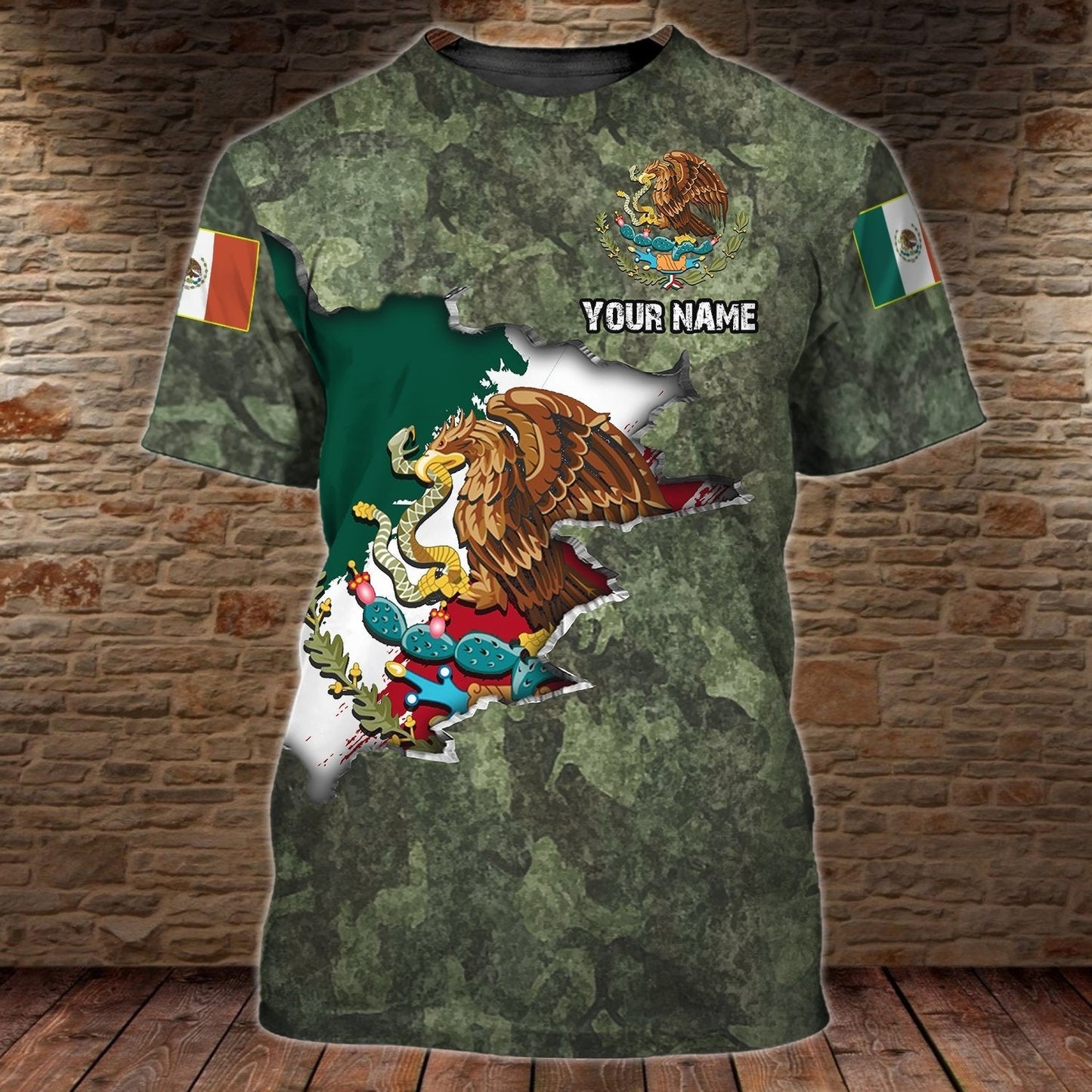 Customized 3D all over printed Mexican Shirt, Mexico T shirt, Mexican Shirts for Men and Women TO0829