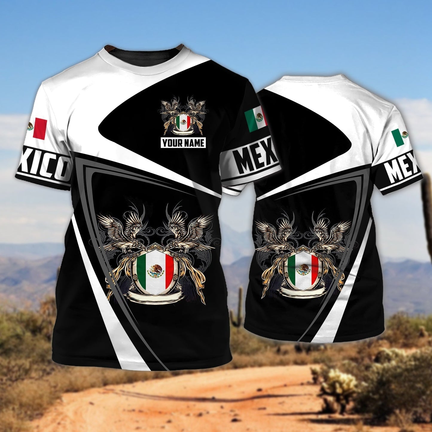 Mexico Shirt, Custom with Name Mexican T Shirt, Mexico Gifts TO0830