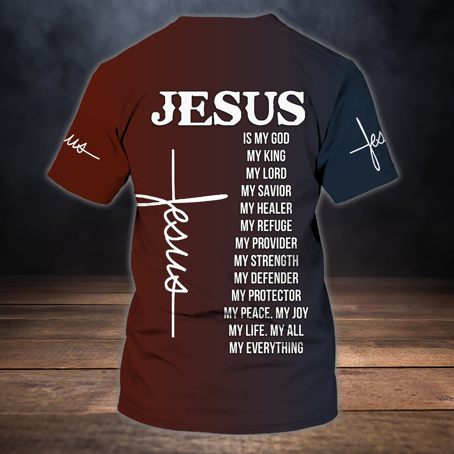 Customized Jesus Is My Savior T Shirt Gift For Christian T Shirt TO1448