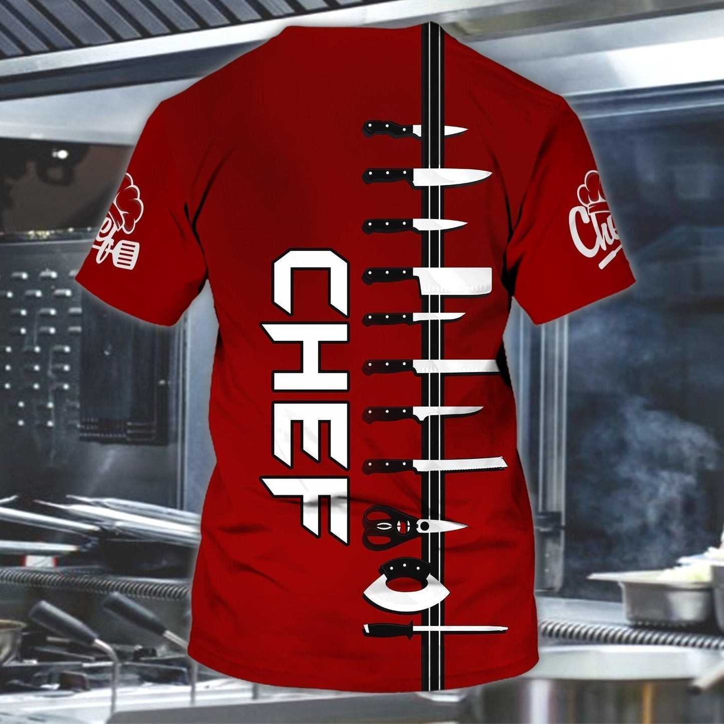 Custom 3D Chef Shirt For Men Women Master Chef Gifts Christmas Gift Master Chef TO1327