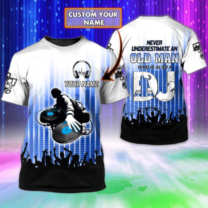 Custom 3D All Over Printed Shirt For Dj Man And Women, I Am The Dj Not A Jukebox, Gift To Dj Lovers TO0054