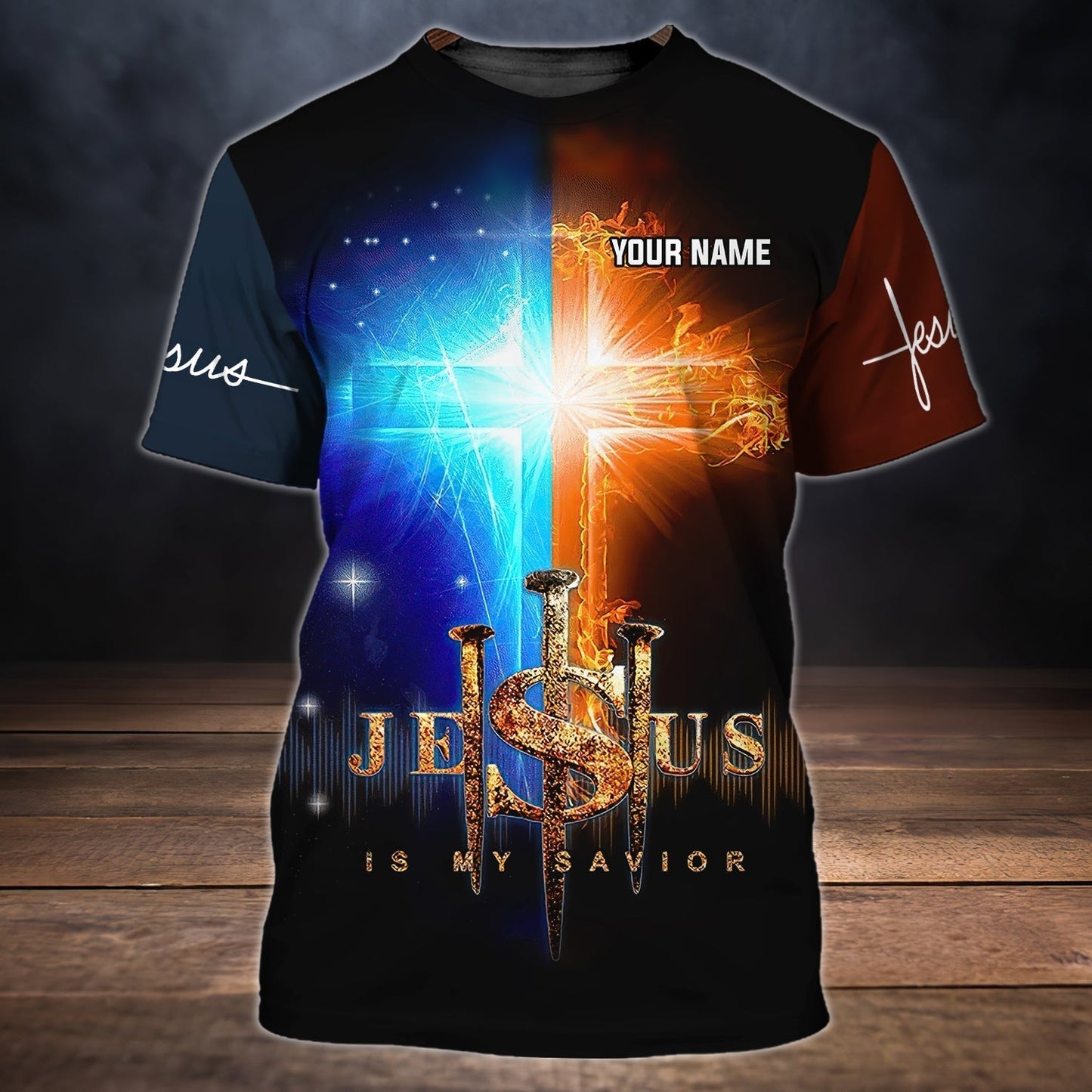 Customized Jesus Is My Savior T Shirt Gift For Christian T Shirt TO1448