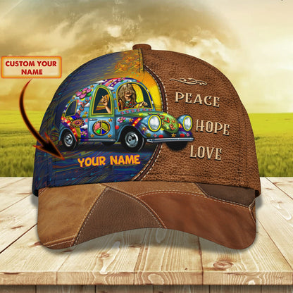 3D Classic Cap Woodstock Personalized Name Cap Lasfour CA2369