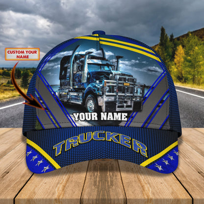 3D Classic Cap Trucker Personalized Name Cap002Lasfour CA1705