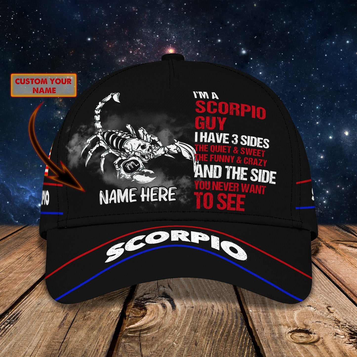 3D Classic Cap Classic Cap 59 Scorpio Lasfour CA2323