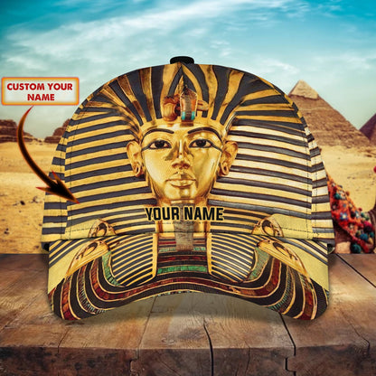 3D Classic Cap Pharaon Personalized Name Cap Lasfour CA1393