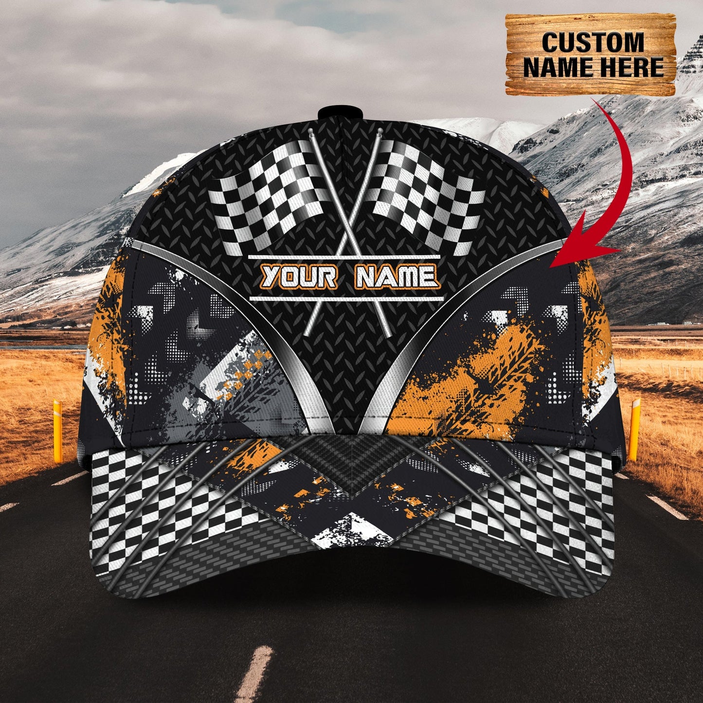3D Classic Cap Classic Cap Racing 11 Lasfour CA0732