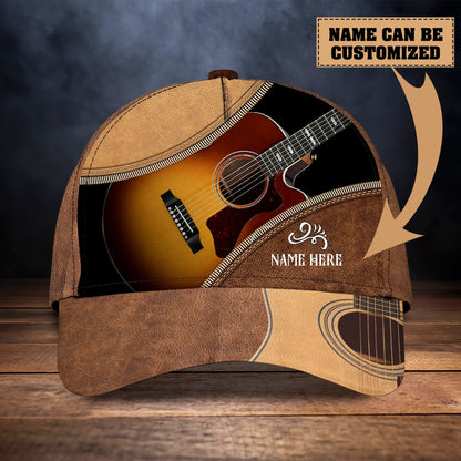 3D Classic Cap Guitar Classic Custom Name Classic Cap 02 Lasfour CA1003