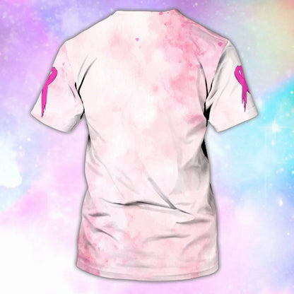 Custom Mom Breast Cancer Shirt, Gift For Breast Cancer Awareness Mom Survivor TO2436
