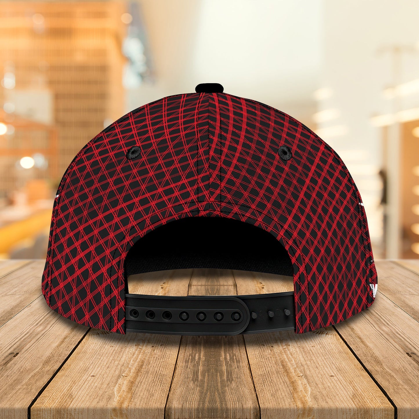 Red Drummer Personalized Name Cap, Gift For Drum Player CA0230