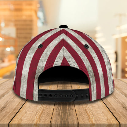 3D Classic Cap Baseball 22 Personalized Name Cap Lasfour CA0728