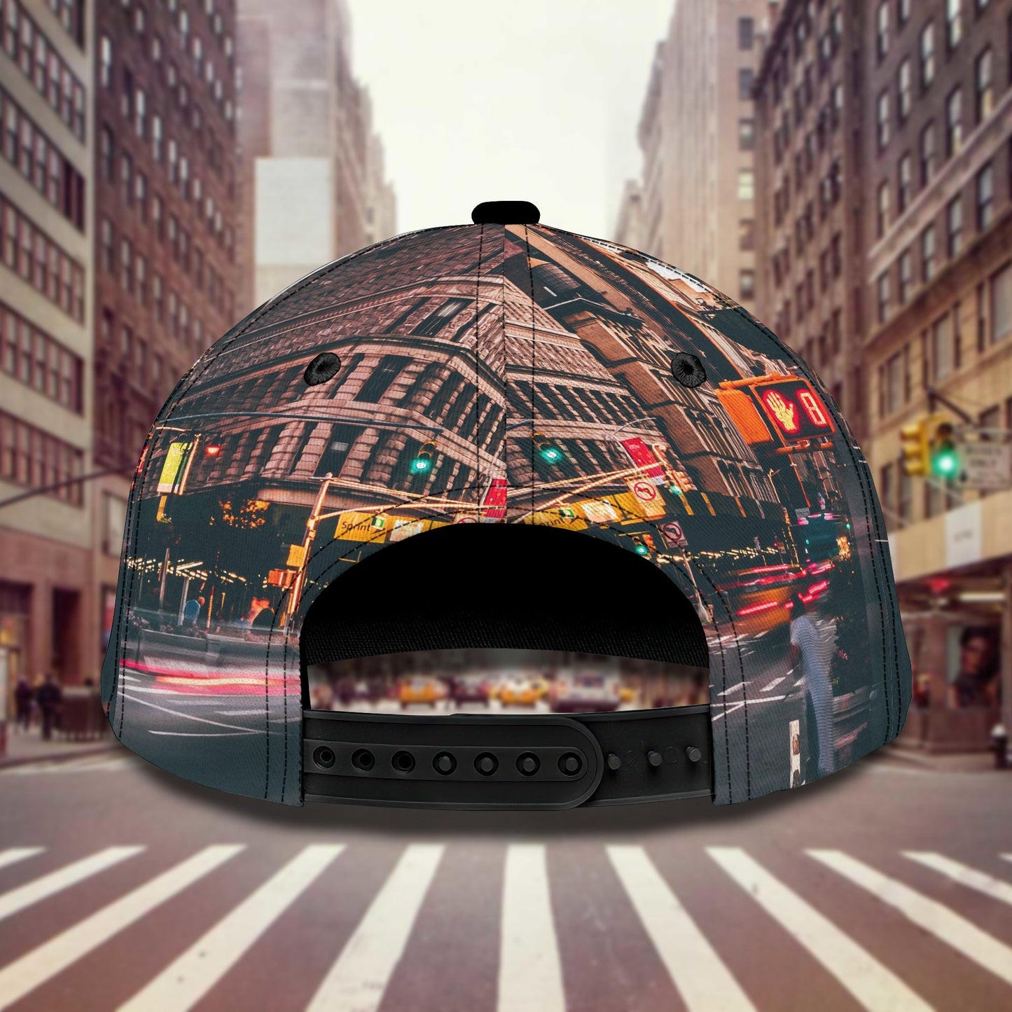 3D Classic Cap Taxi Driver 010 Personalized Name Cap Lasfour CA2036