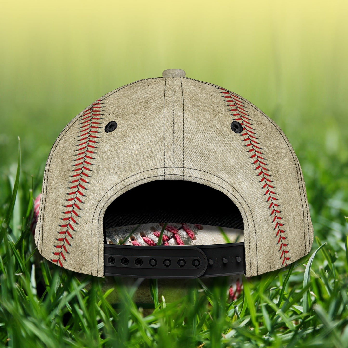 3D Classic Cap Baseball Personalized Name Cap Lasfour CA0657