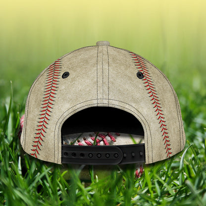 3D Classic Cap Baseball Personalized Name Cap Lasfour CA0657
