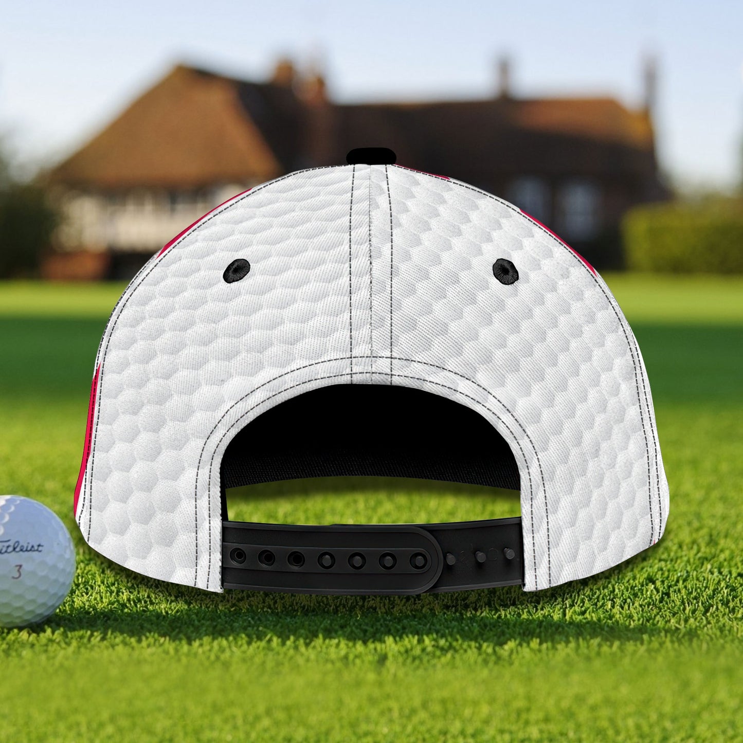 3D Classic Cap Golf 3 Personalized Name Cap Lasfour CA0635