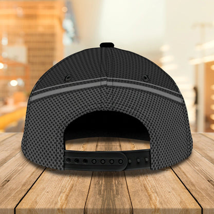 White And Black Guitar Cap Hat For Man, Gift To Guitar Man, Guitar Lover 3D Full Print Cap Hat CO0423