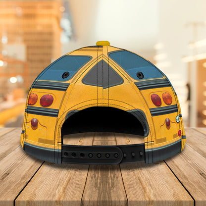 3D Classic Cap Bus Driver 2 Personalized Name Cap Lasfour CA0837