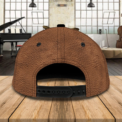 Customized 3D Baseball Saxophone Cap For Musican, To My Boyfriend Friend Playing Saxophone, Saxophone Cap CO0447