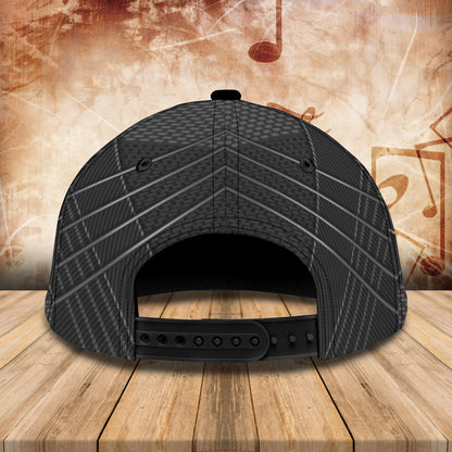 3D Classic Cap Guitar 02 Personalized Name Cap Lasfour CA0671