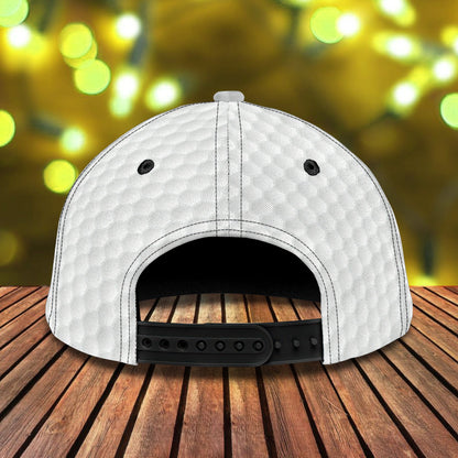 3D Classic Cap Golf Personalized Name Cap Lasfour CA0519