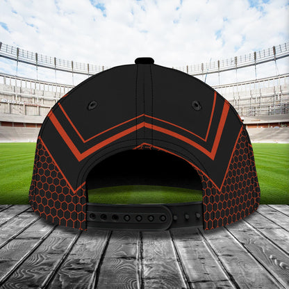 3D Classic Cap Rugby Personalized Name Cap Lasfour CA0667