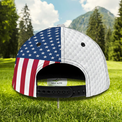3D Classic Cap Golf 5 Personalized Name Cap Lasfour CA0630