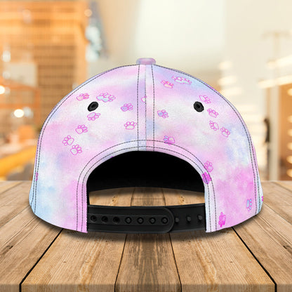 3D Classic Cap Love Cats Personalized Name Cap Lasfour CA0688