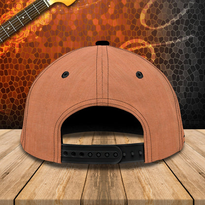3D Classic Cap Guitar Personalized Name Cap Nama8 Lasfour CA1454