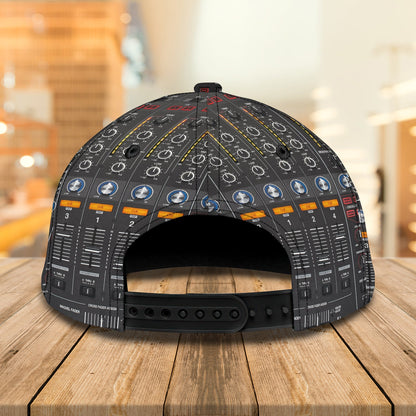 3D Classic Cap Dj Personalized Name Cap Lasfour CA2436