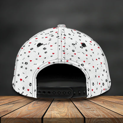 Personalized Baseball Dachshund Cap Hat For Dog Lover, 3D Full Print Dachshund Dog Cap Hat CO0133