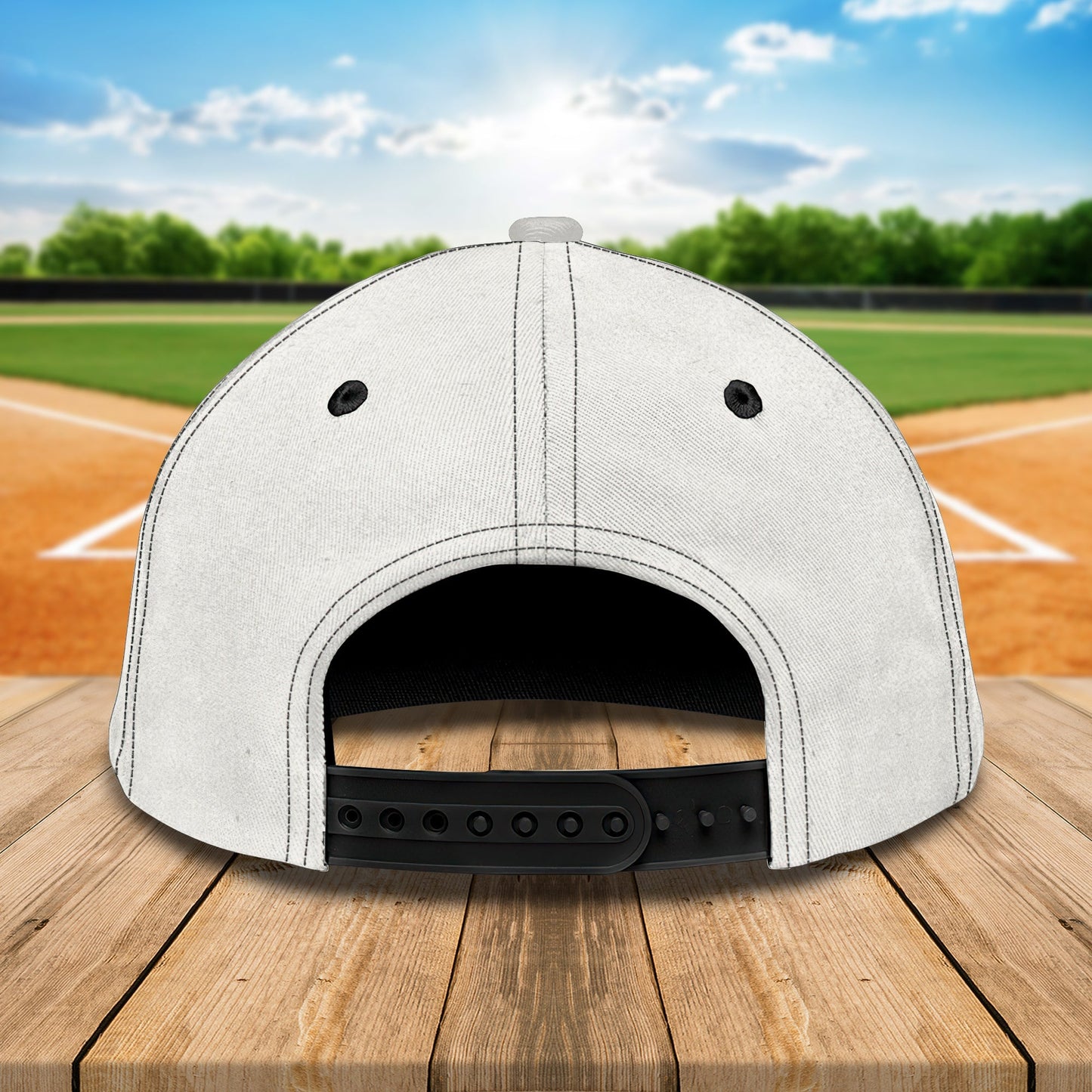 3D Classic Cap Baseball 1 Personalized Name Cap Lasfour CA0659